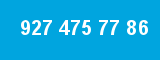 927 475 77 86 927 475 77 86